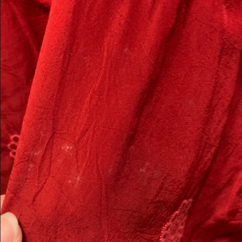 Johnny Was Antik Lace Flare Tunic Blouse - Picture 7 of 11